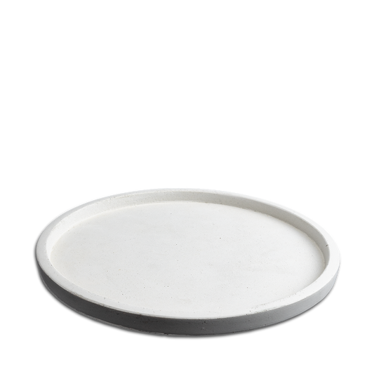 Das Tablett aus Beton kann universal genutzt werden, als Obstteller, Süßigkeitenteller für dein Wohnzimmer, Schlüsselablage, Kerzenteller oder Schmuckablage.